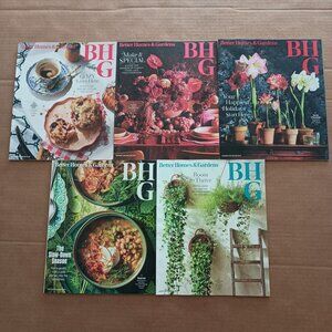 Better Homes and Gardens BHG magazine 5 pack Oct 25 to Mar 26